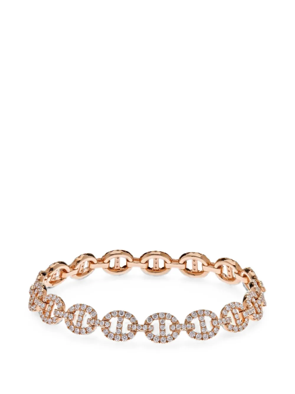 Jewels Aficionado large-link diamond bracelet - Rosa