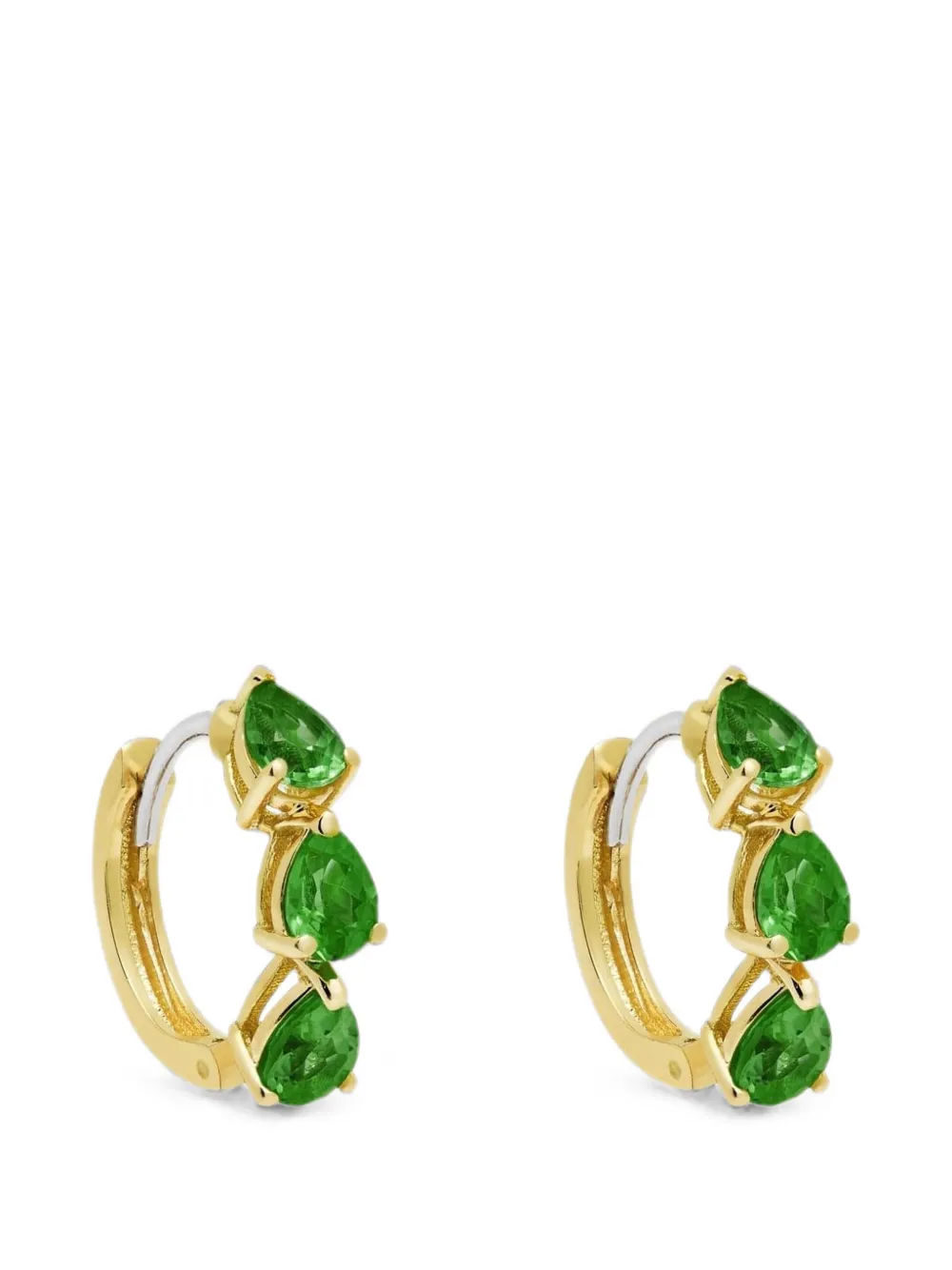 Jewels Aficionado tsavorite pear-shaped earrings - Oro