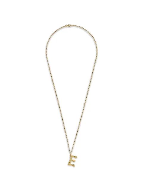 Jewels Aficionado Chai initial pendant