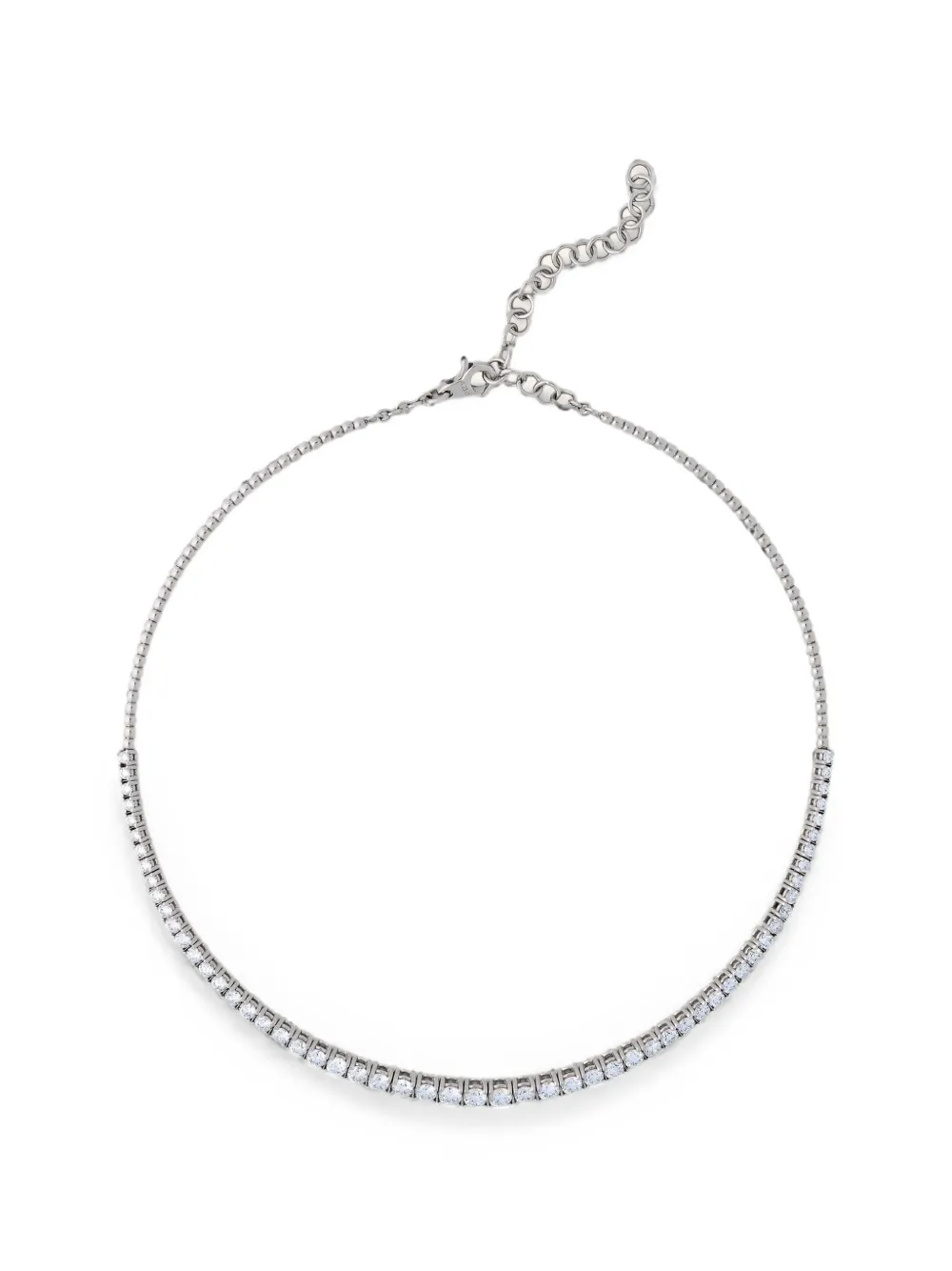 Jewels Aficionado Choker con diamanti - Bianco