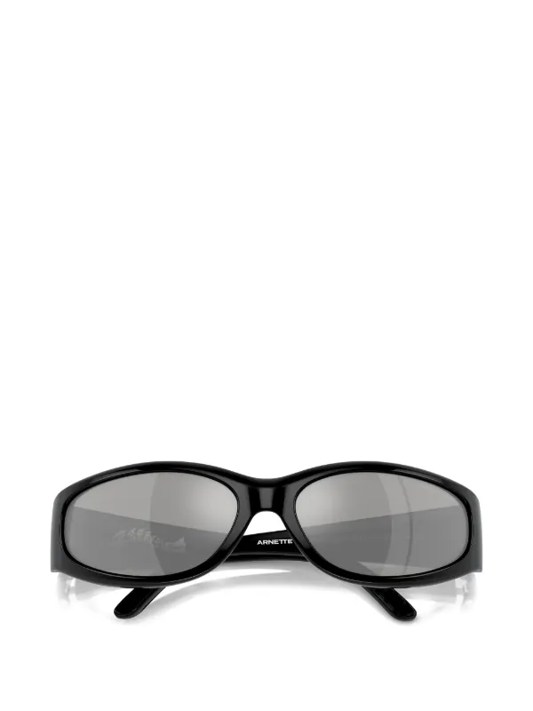 ARNETTE Catfish サングラス ブラック Arnette Catfish oval-frame Sunglasses | Black | FARFETCH