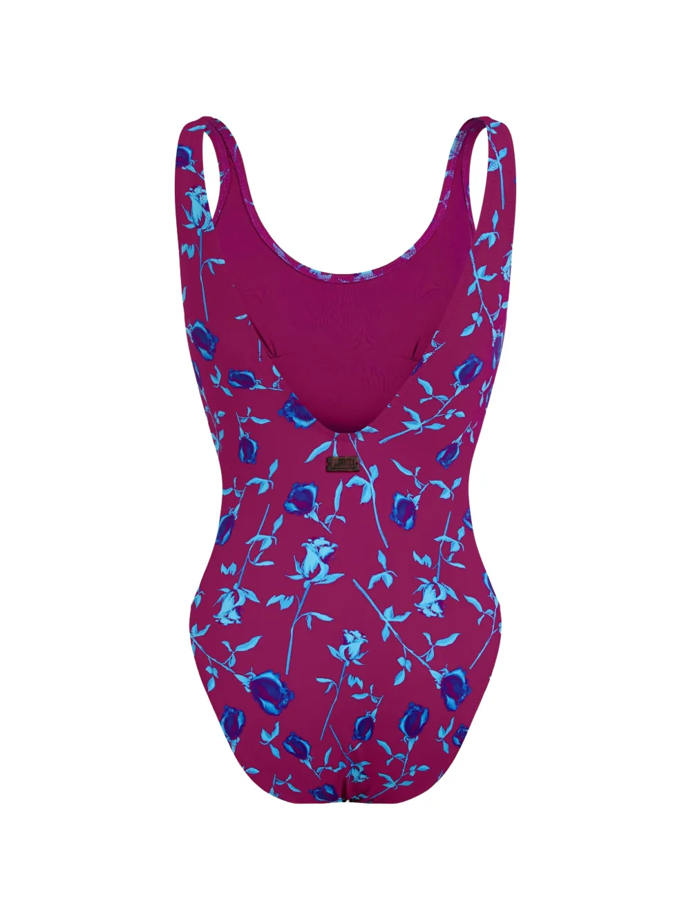 Vilebrequin Badpak met bloemenprint en diepe hals Roze