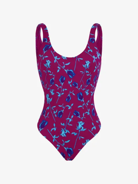 Vilebrequin traje de baño con estampado floral
