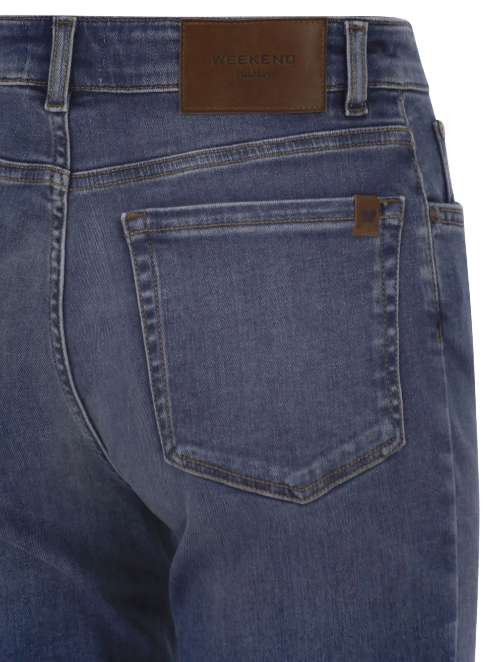 Weekend Max Mara Slim-fit jeans met stretch-desing Blauw