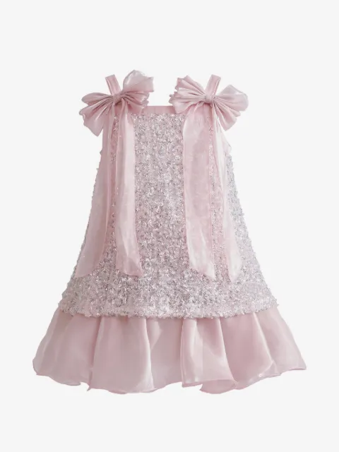 Tulleen robe Aurielle à nœud