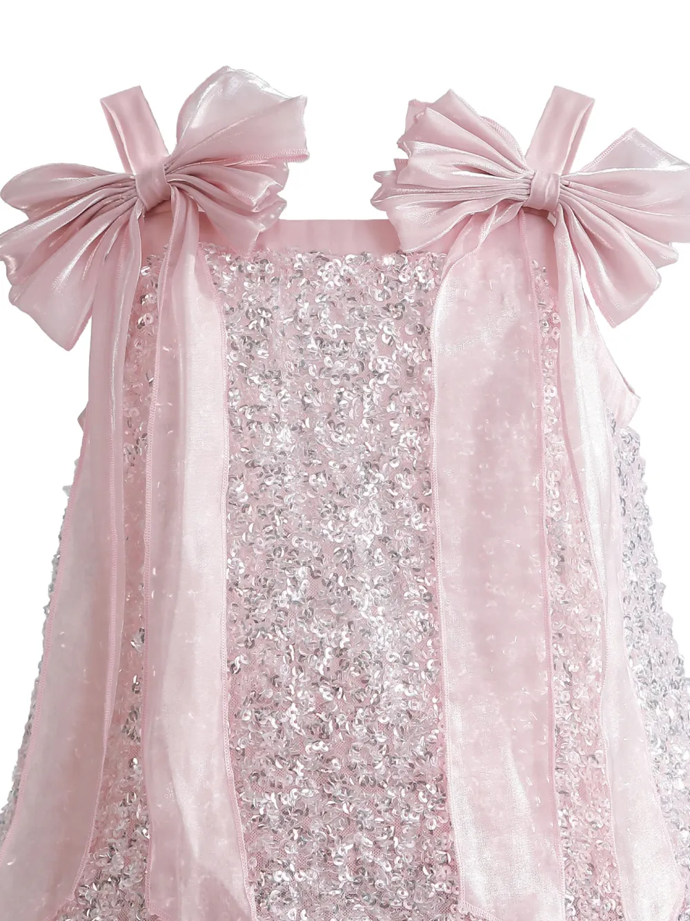 Tulleen Aurielle jurk met strikdetail Roze