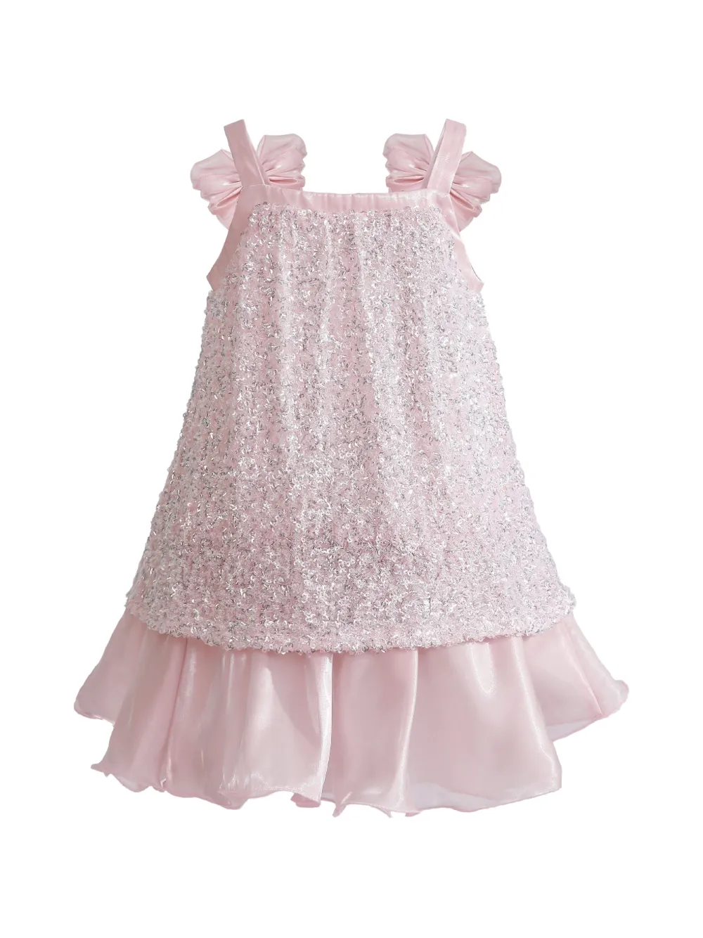 Tulleen Aurielle jurk met strikdetail Roze