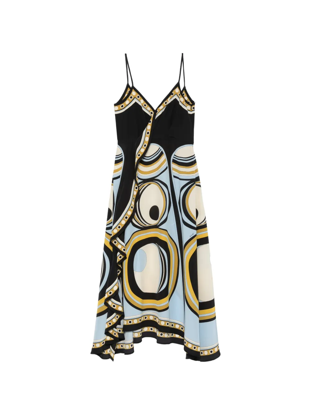 La DoubleJ Turn Around Sanctuary Placée asymmetric dress - Nero