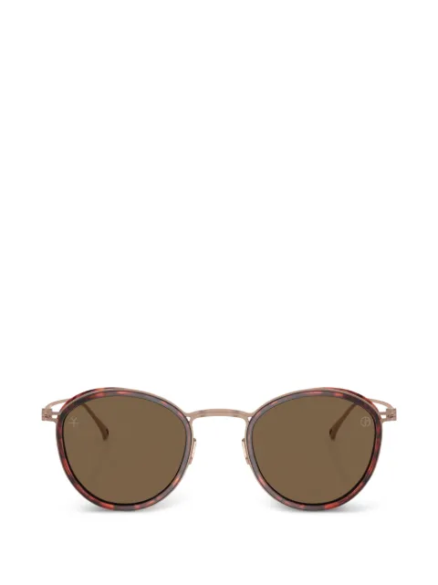 Giorgio Armani Sonnenbrille mit rundem Gestell