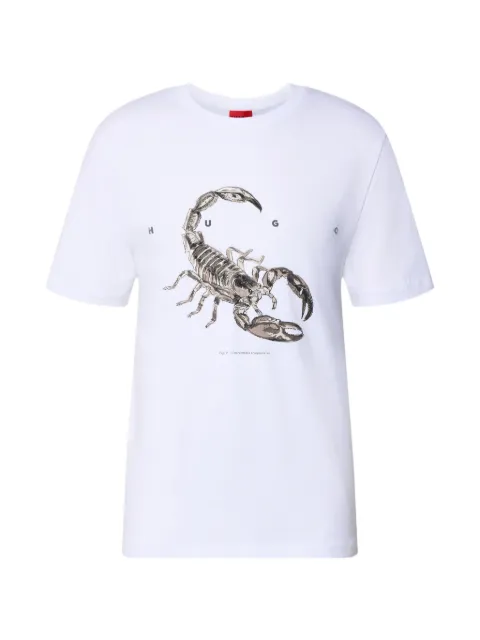 BOSS Discorb scorpion-print T-shirt