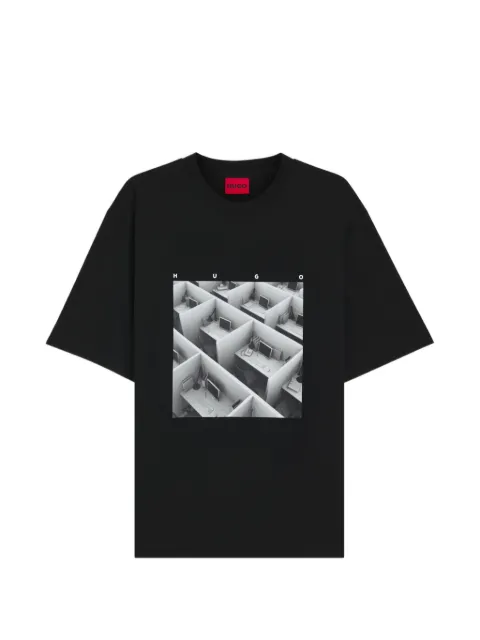 HUGO Dodger graphic-print T-shirt