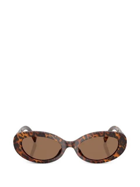 Dolce & Gabbana Eyewear Sonnenbrille mit ovalem Gestell