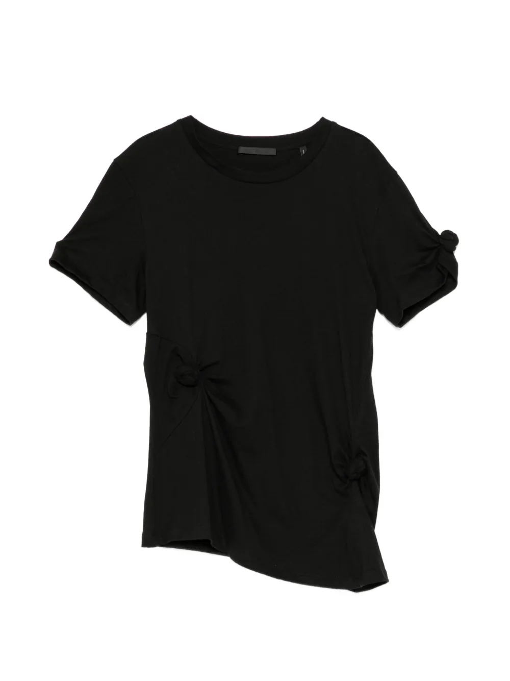 Helmut Lang knot-detail T-shirt - Nero