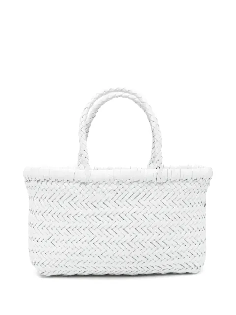 DRAGON DIFFUSION  interwoven leather tote bag