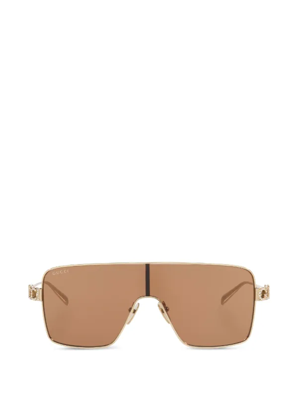小物 GUCCI Sunglasses Brown Clear Frame Logo 36542818_68806824_600.jpg