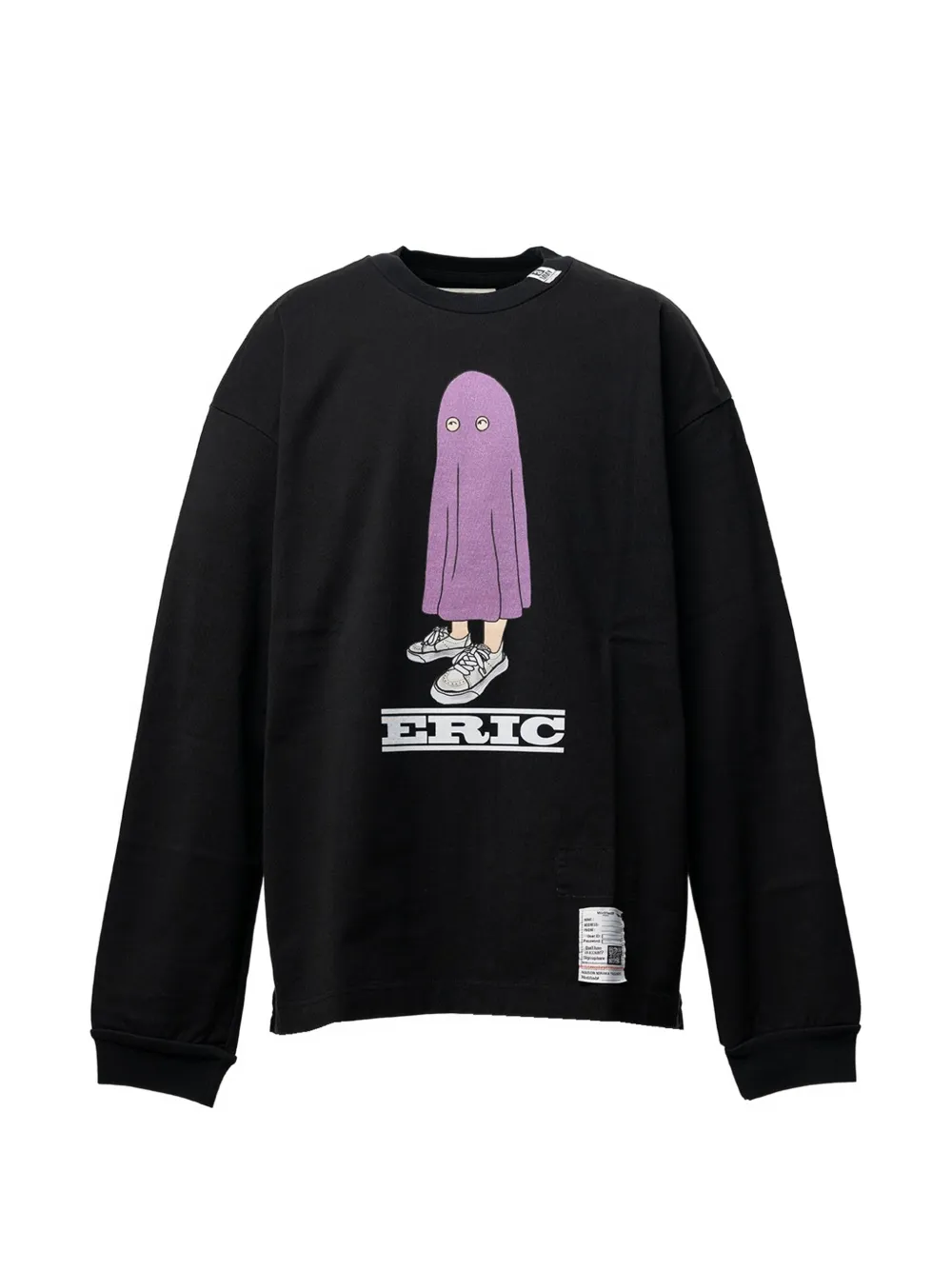 Maison MIHARA YASUHIRO T-shirt met print Zwart