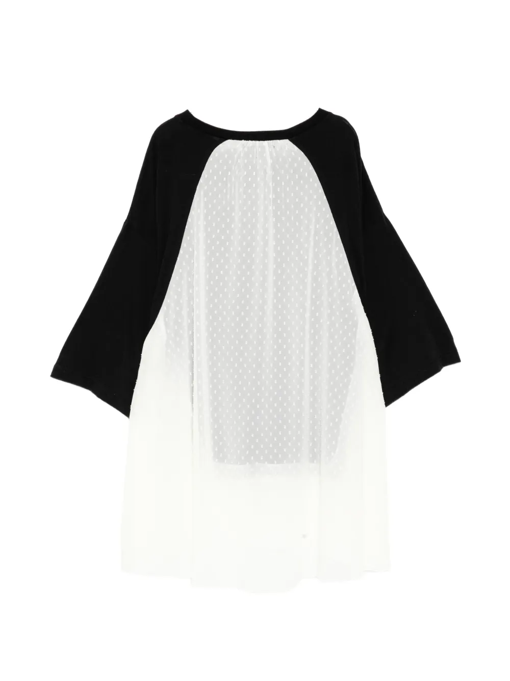 Undercover Gelaagd T-shirt met korte mouwen Zwart