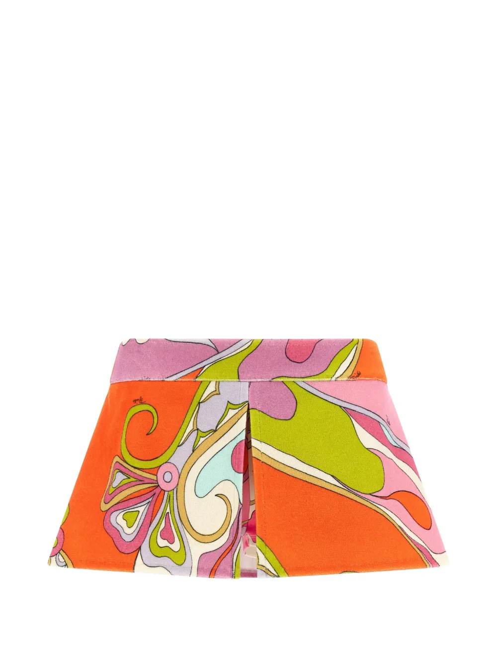 PUCCI floral-print shorts - Orange