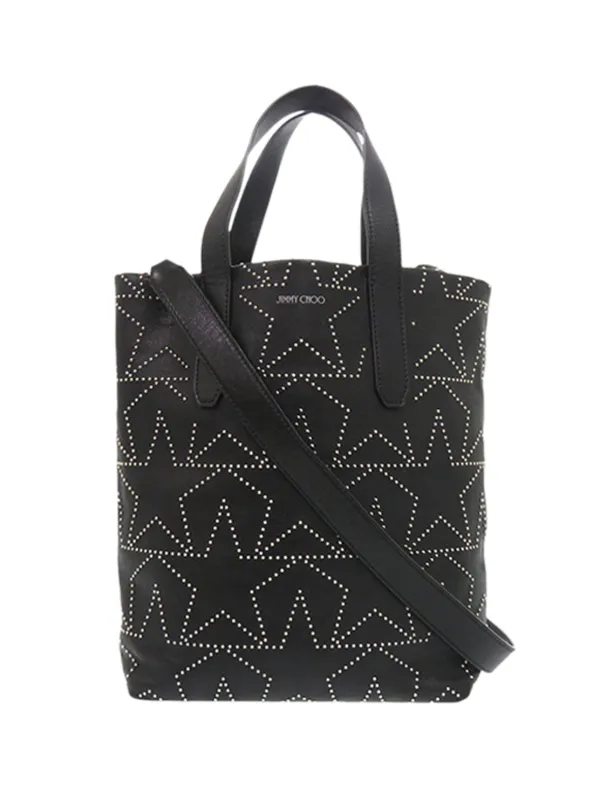 Jimmy Choo Pre-Owned 2010-2026 レザー スター スタッズ ソフィア