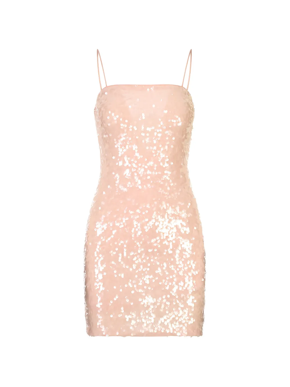 alice + olivia Delora sequin-embellished mini dress - Rosa
