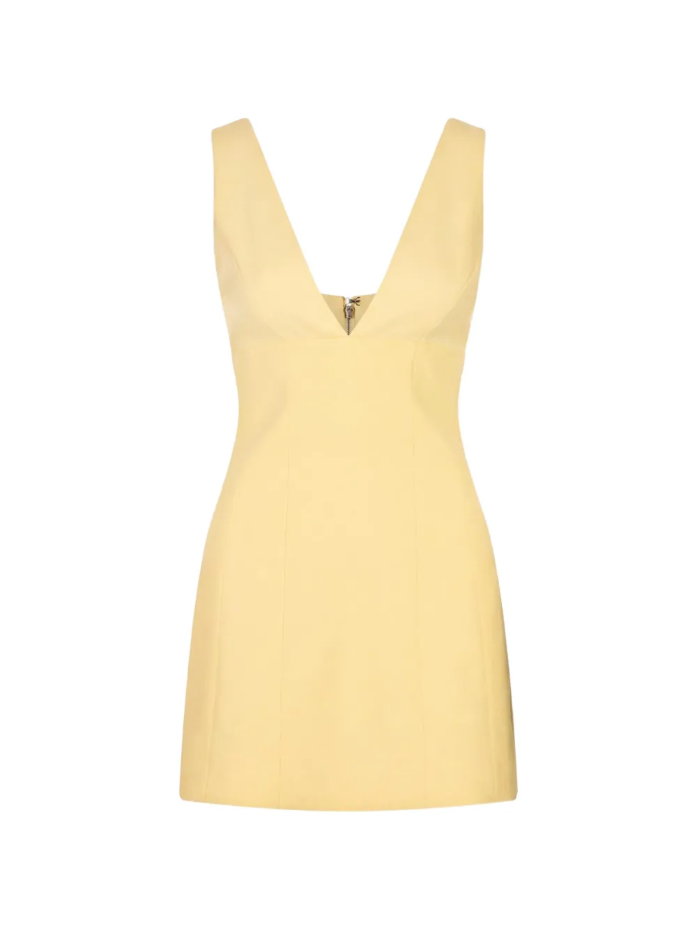 alice + olivia Mandy paneled mini dress - Yellow
