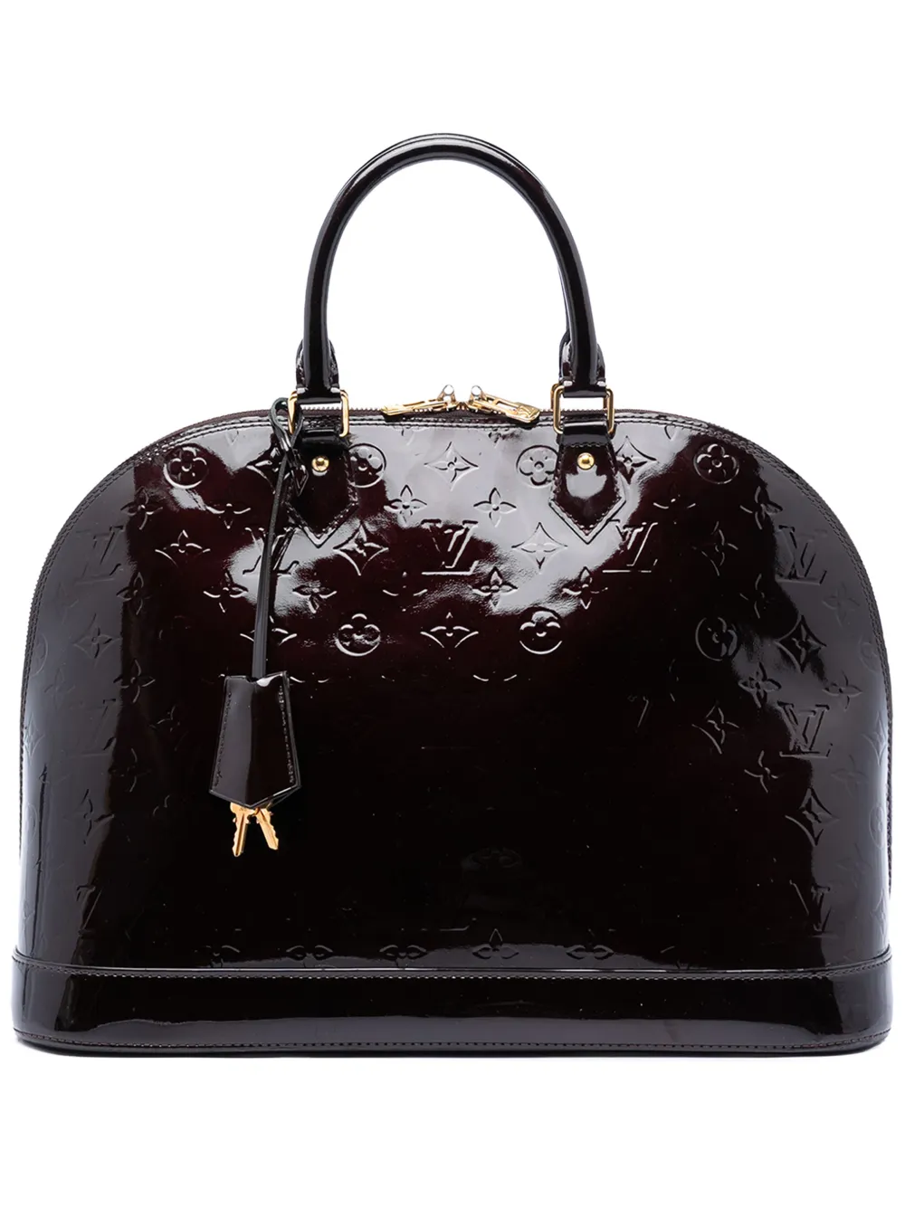 Louis Vuitton Pre-Owned 2011 Monogram Vernis Alma GM handbag - Viola