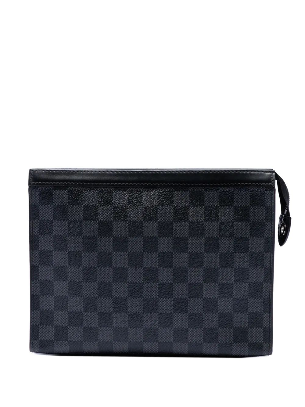 Louis Vuitton Pre-Owned 2018 Damier Graphite Pochette Voyage MM clutch bag - Schwarz