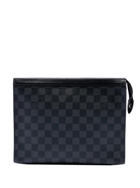 Louis Vuitton Pre-Owned 2018 Damier Graphite Pochette Voyage MM clutch bag