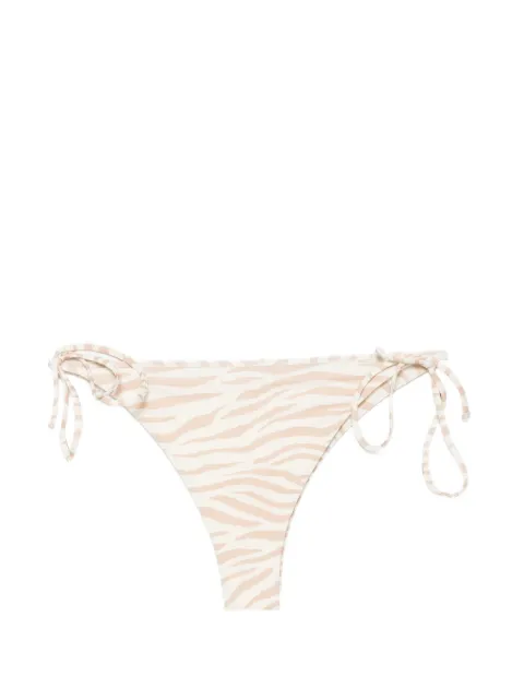 MC2 Saint Barth bragas de bikini Marielle con estampado de cebra