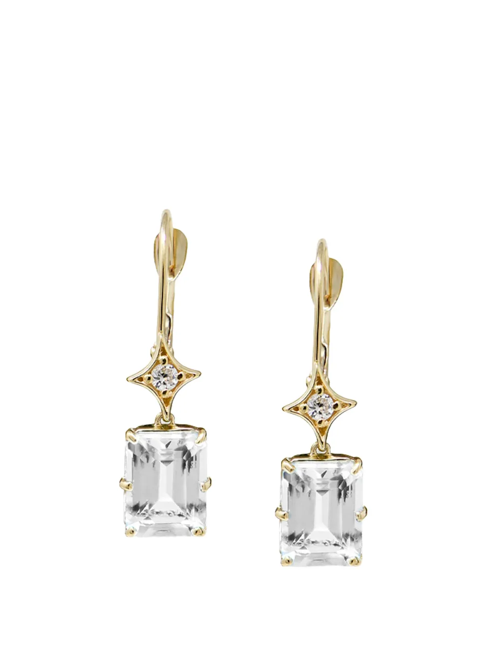 Anzie Aurora topaz drop earrings - Oro
