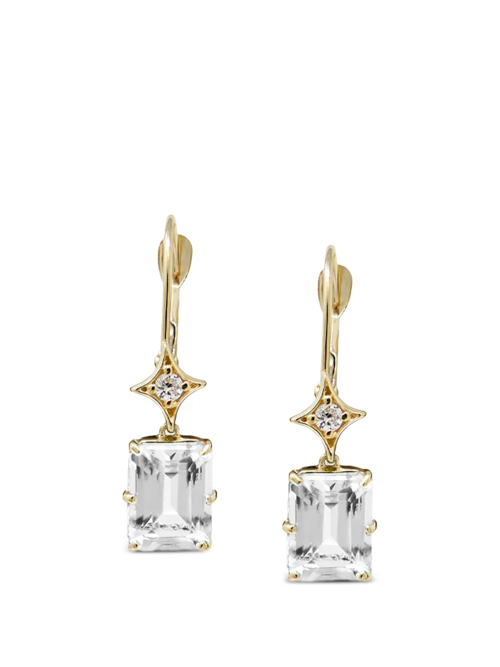 Anzie Aurora topaz drop earrings - Oro