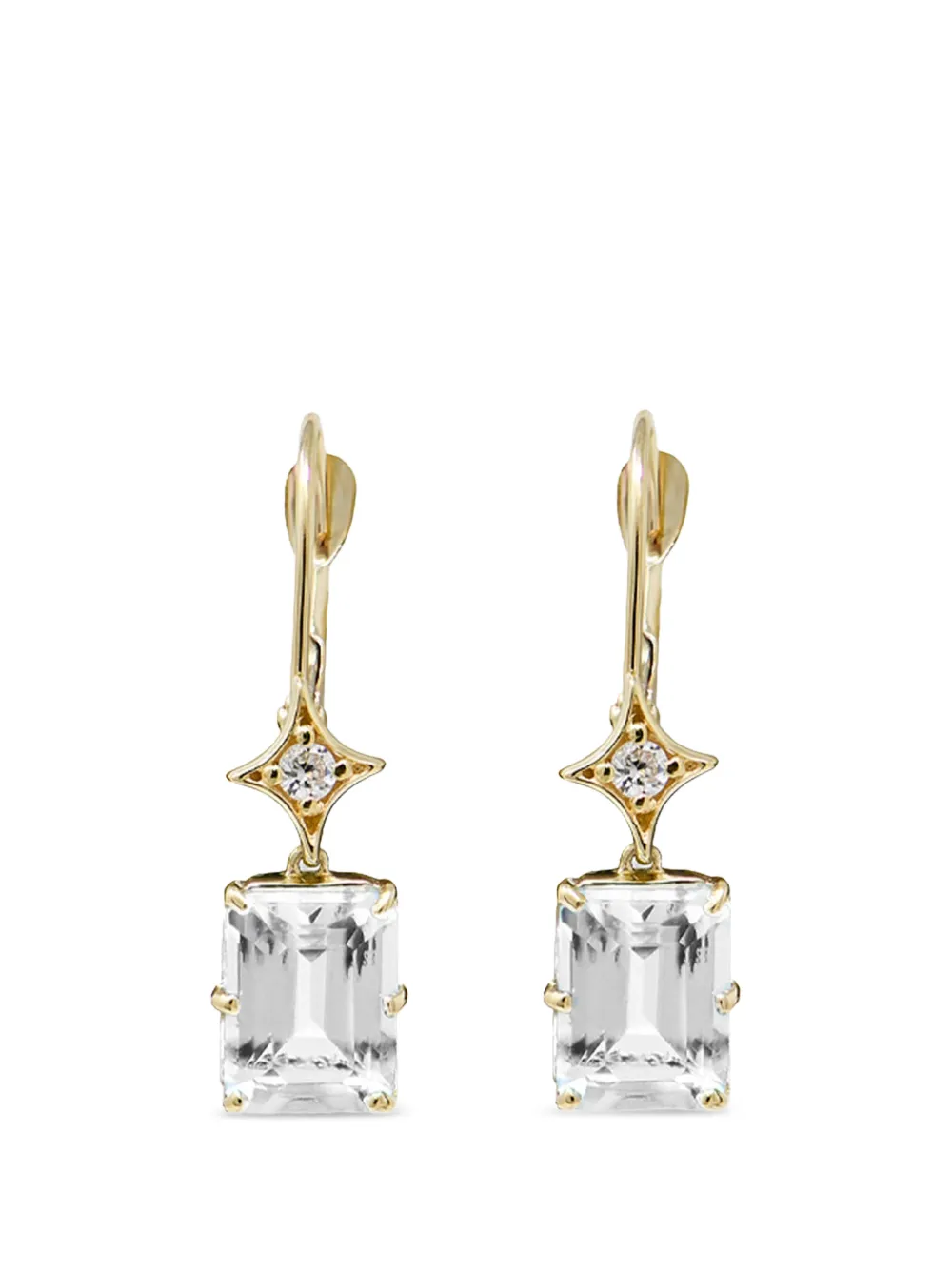 Anzie Aurora topaz drop earrings - Oro