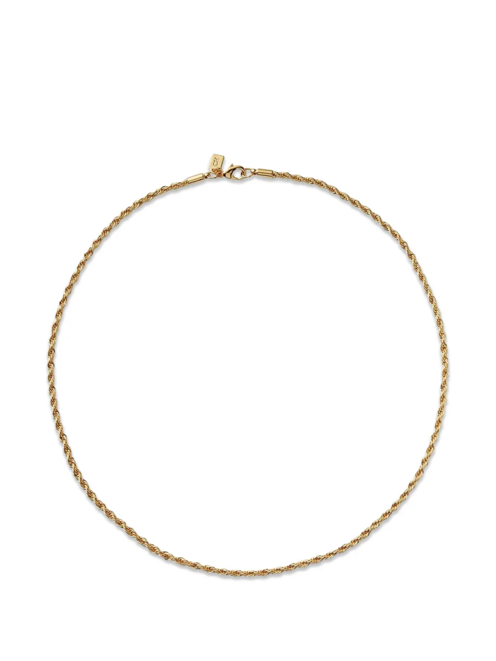 Crystal Haze Rope Halskette - Gold