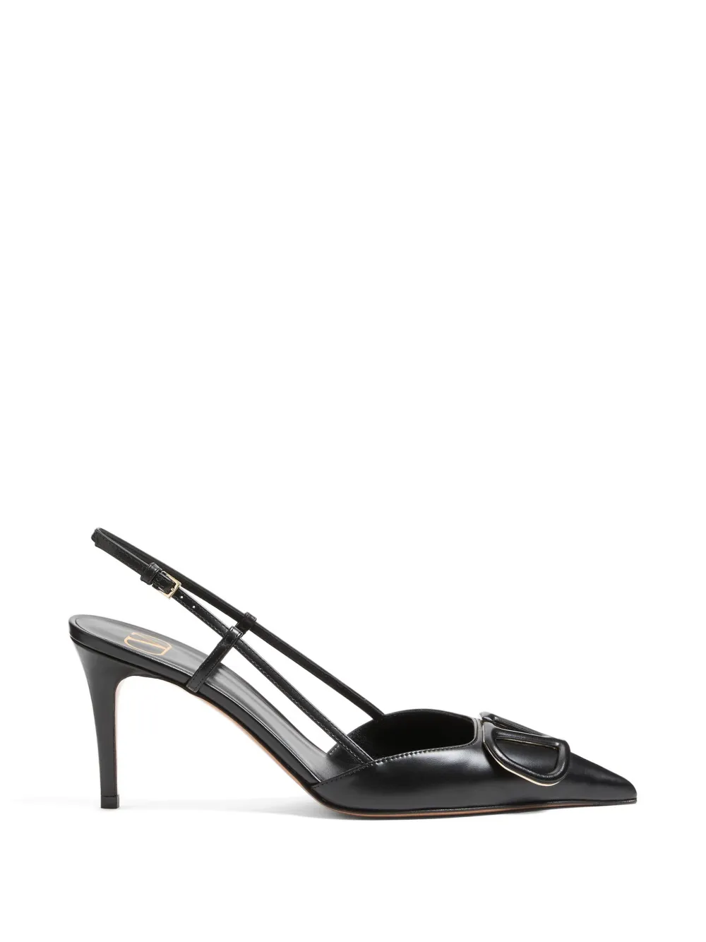 Valentino Garavani VLogo Signature leren pumps Zwart