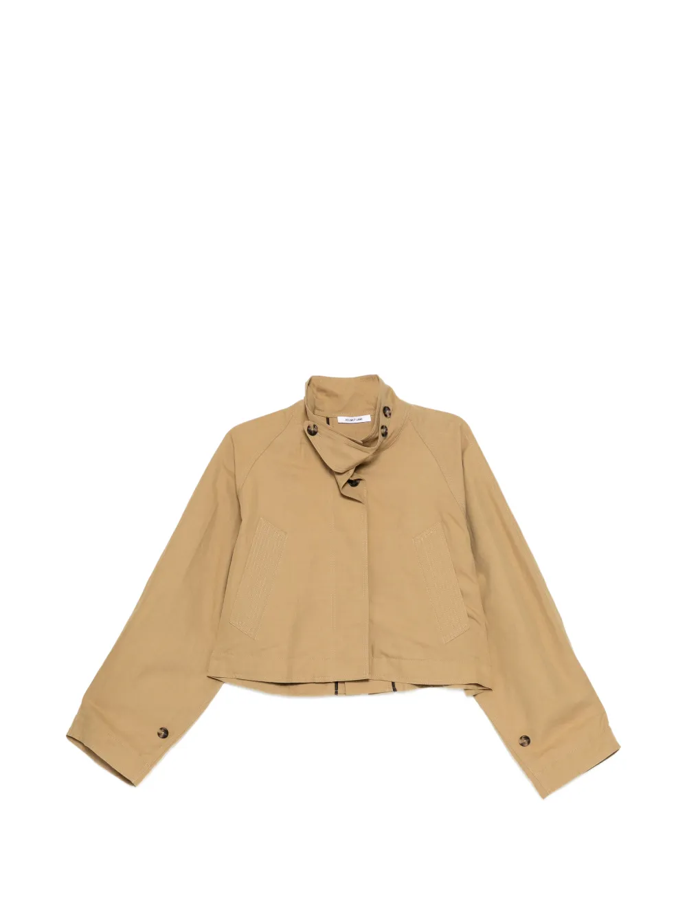 Helmut Lang button-up raglan-sleeve jacket · L