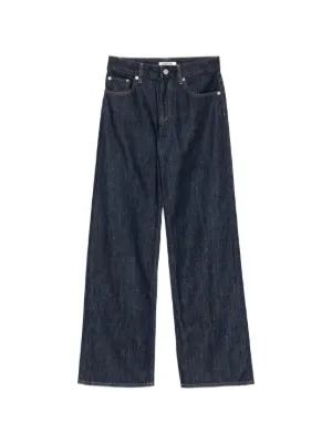 パンツ HELMUT LANG Cropped Skinny Flare denim Helmut Lang Pleated Jeans | Blue | FARFETCH