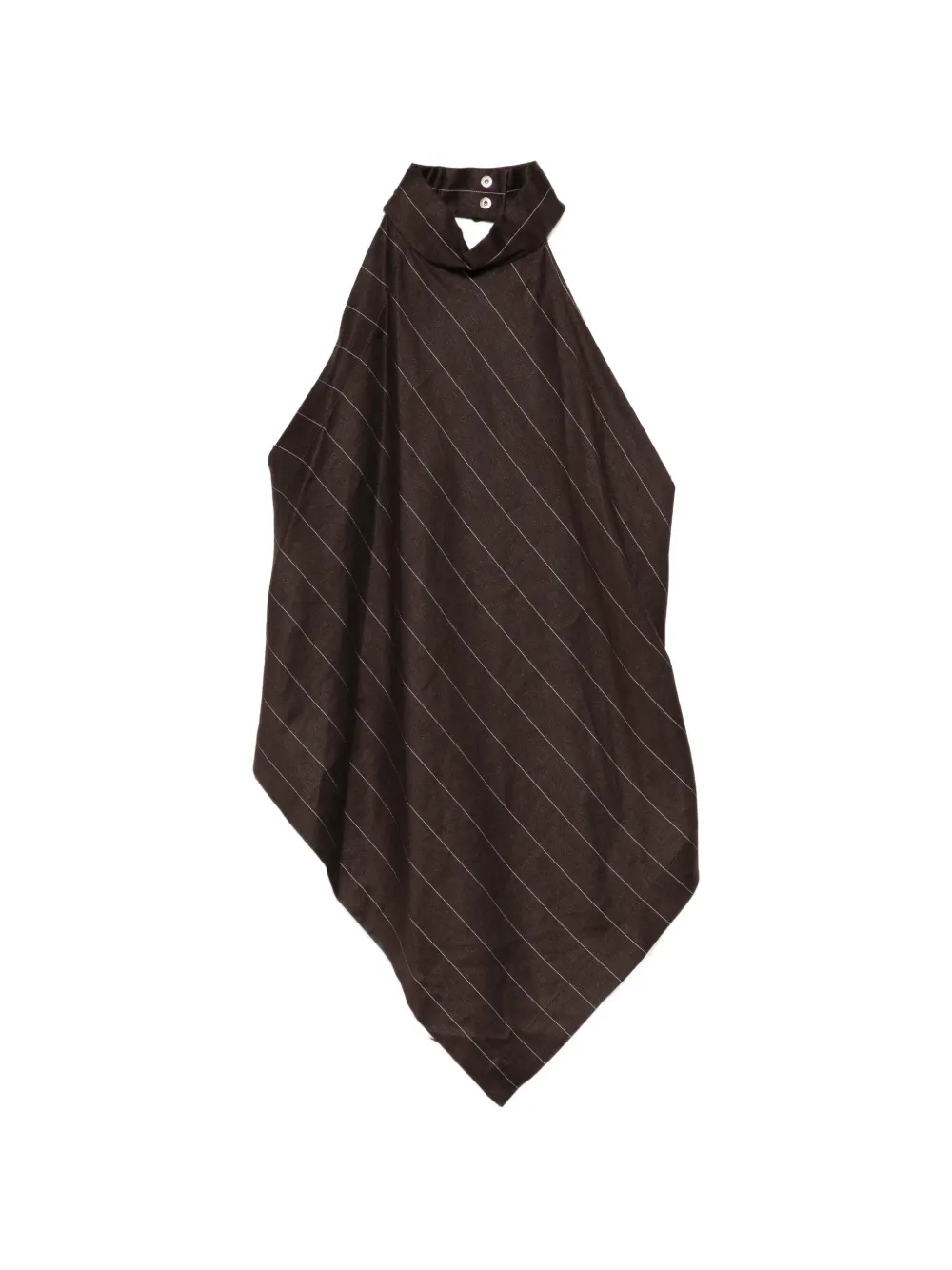 Helmut Lang Halter neck top - Marrone