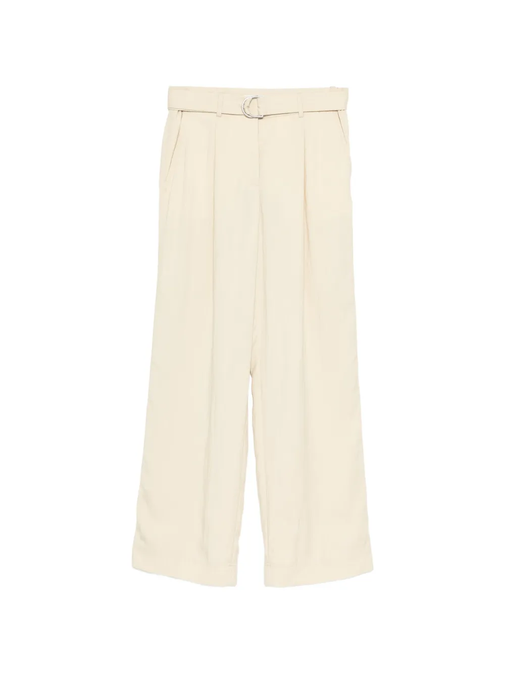 Helmut Lang belted pleated trousers - Toni neutri