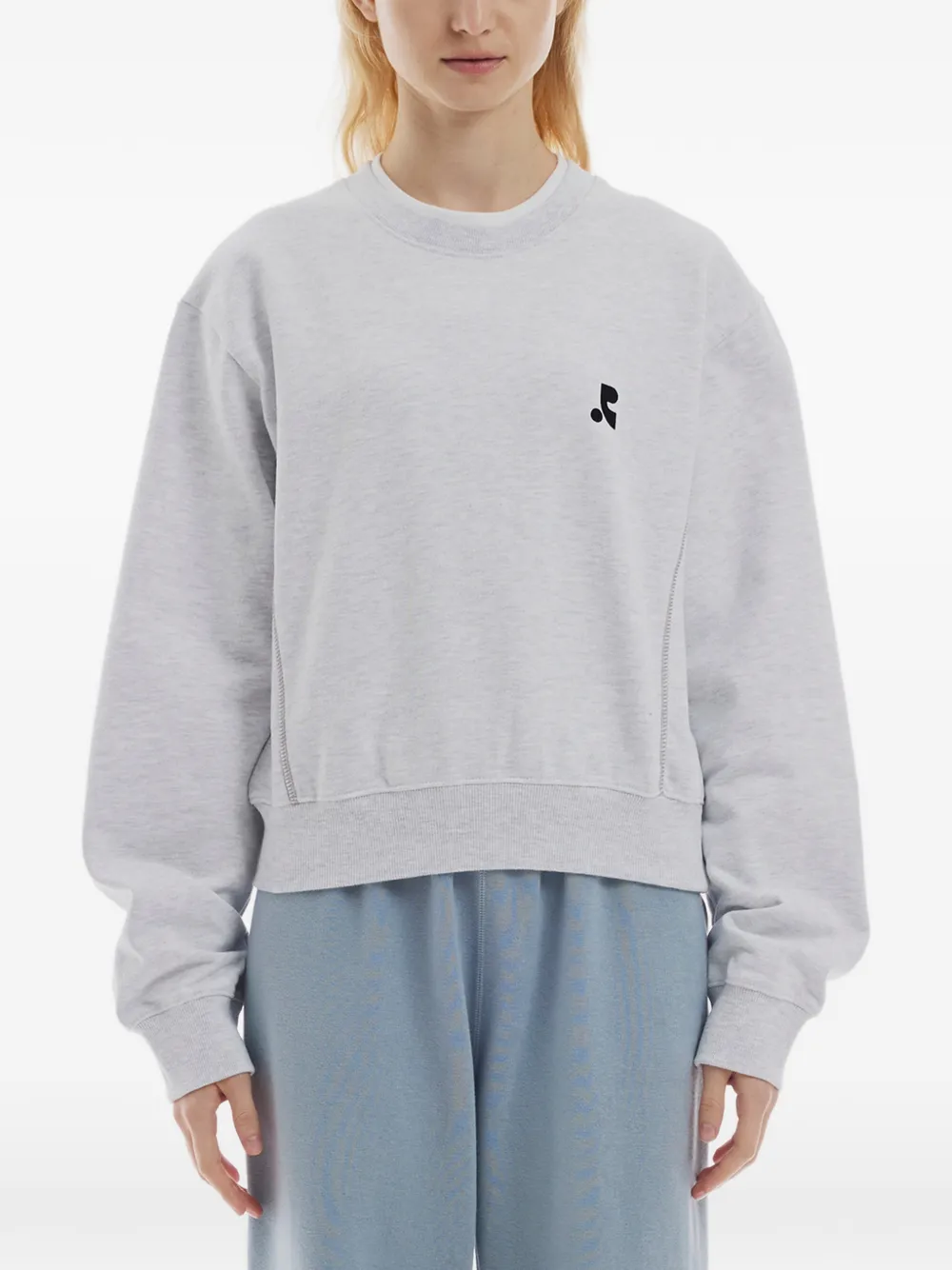 Rest&recreation Logo-embroidered Layered Sweater In White