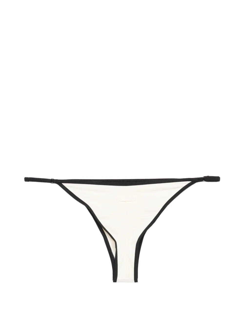 MC2 Saint Barth Zephire bikinislip met contrasterende afwerking Beige