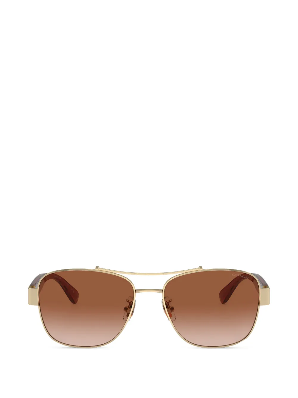Coach CR617 pilot-frame sunglasses