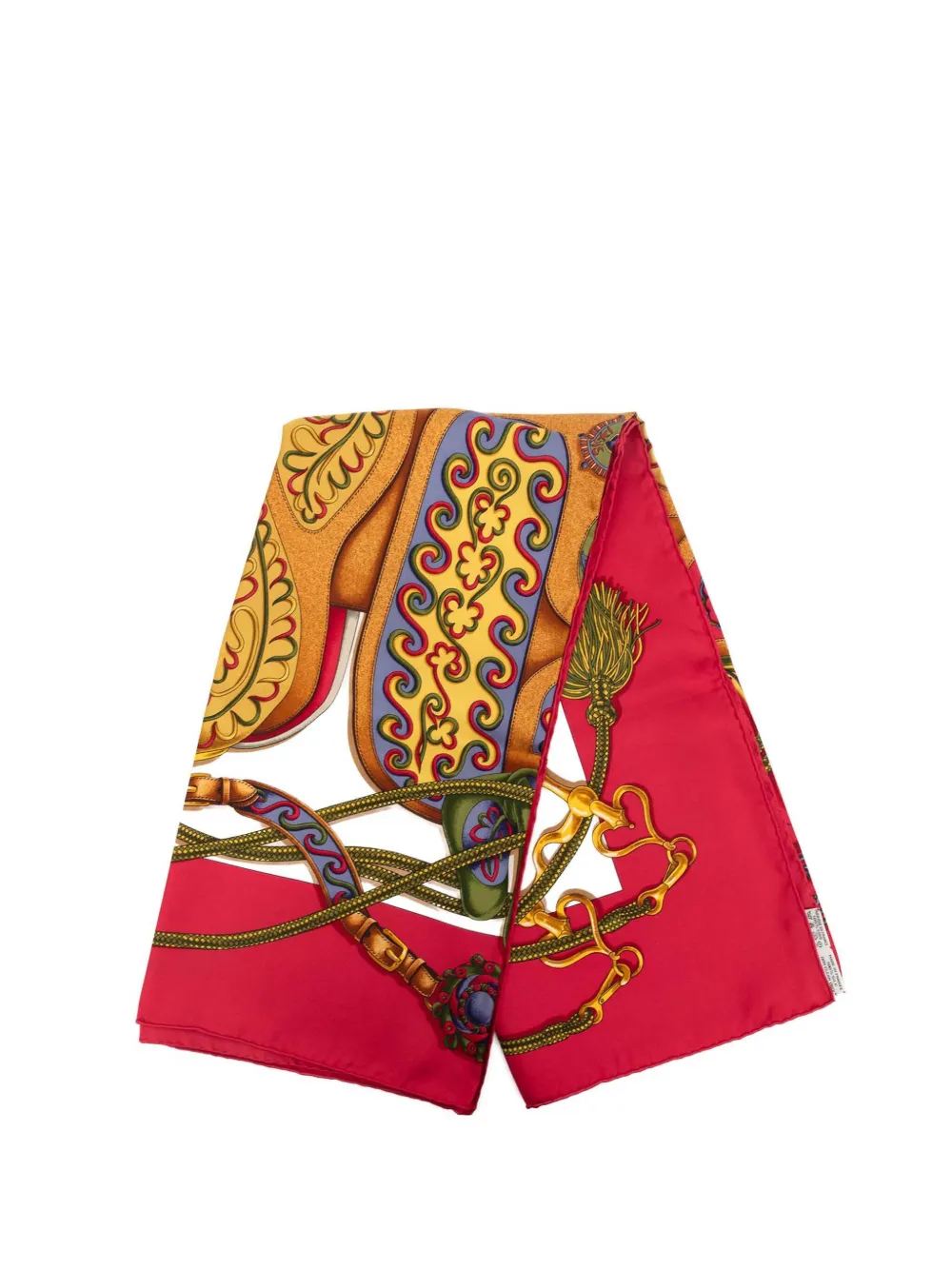 Hermès Pre-Owned 20th Century Festival des Amazones Silk Scarf 90 scarves - Rosso