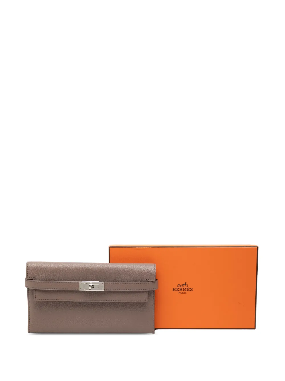 Hermès Pre-Owned 2008 Chevre Mysore Kelly Longue Wallet Long