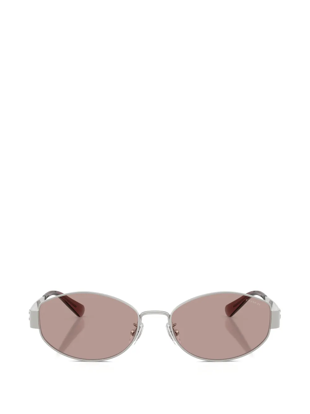 Coach oval-frame sunglasses · 57
