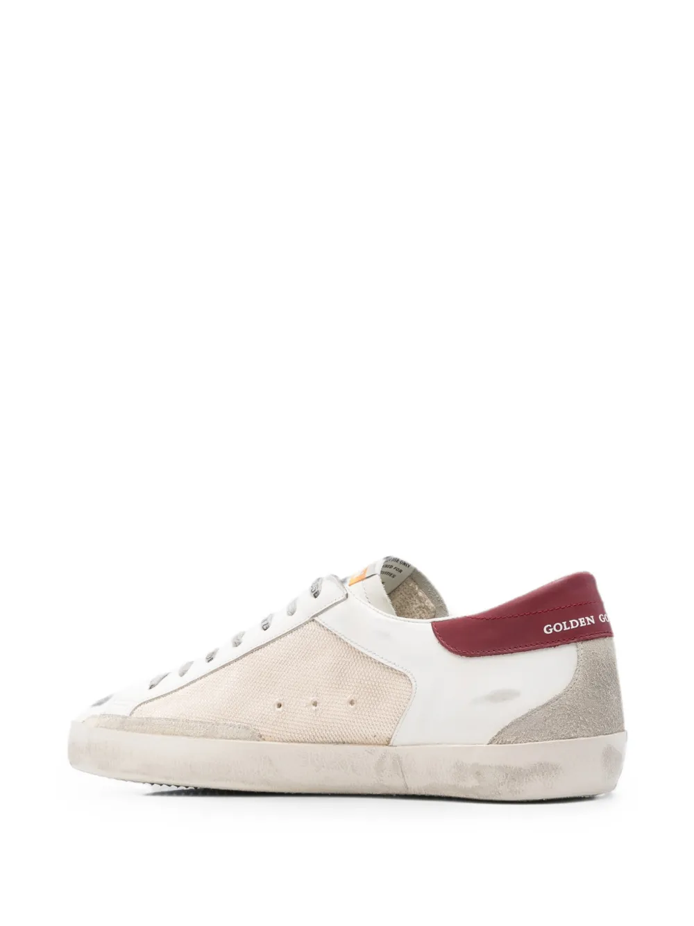 Golden Goose Super-Star distressed-effect sneakers Wit