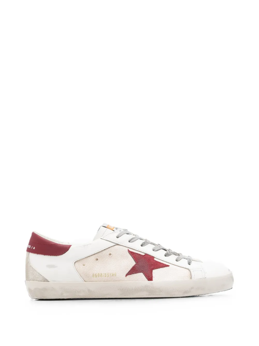 Golden Goose Super-Star distressed-effect sneakers - White