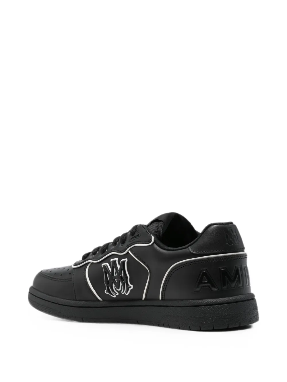 AMIRI Newport logo-patch sneakers Zwart