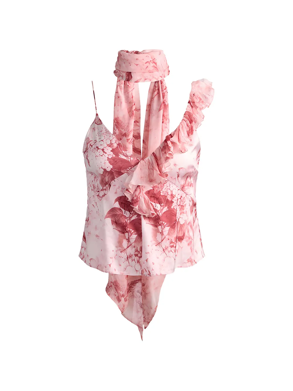 alice + olivia Zelda ruffled top - Rosa