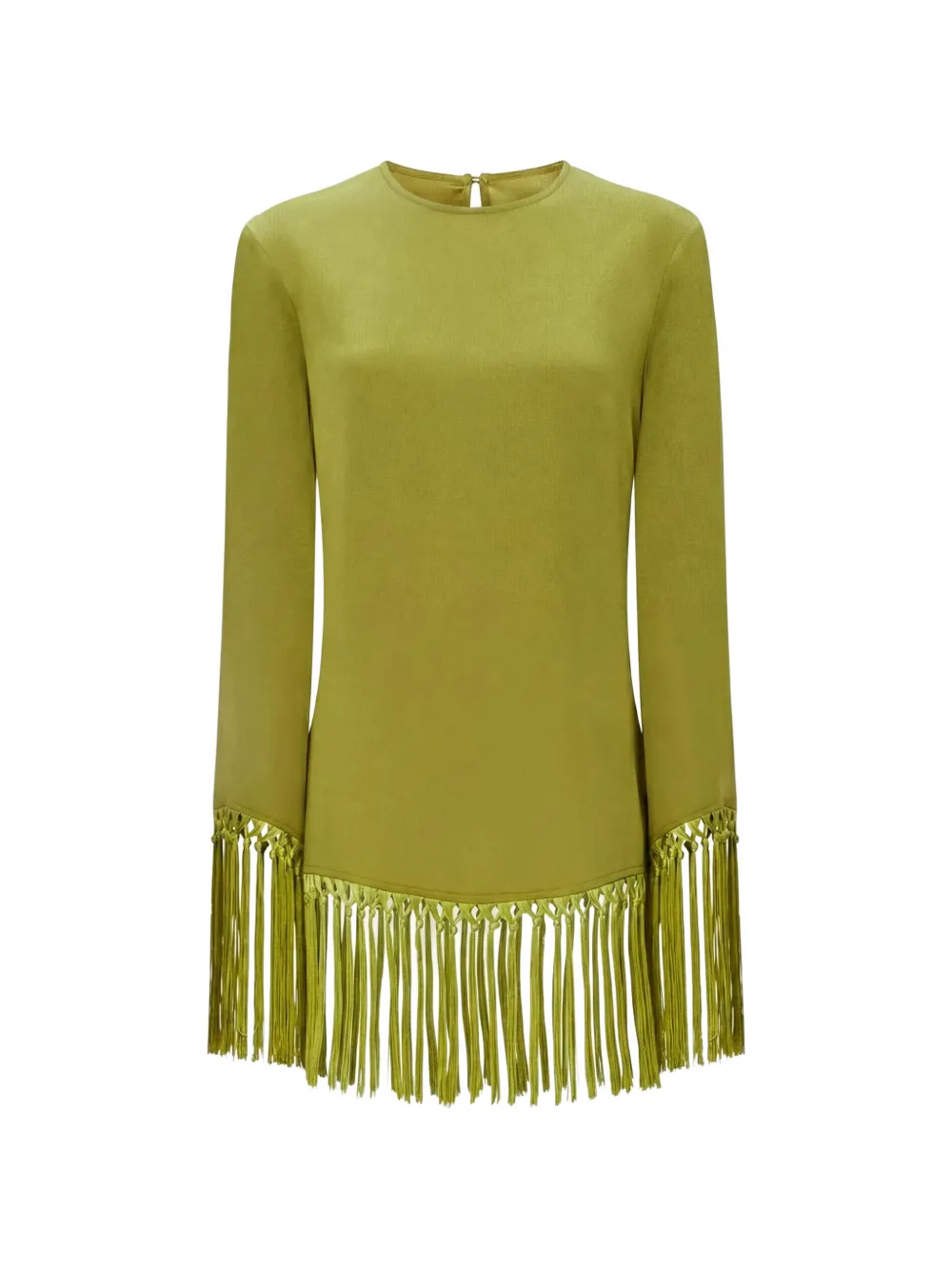 Taller Marmo Claudia fringe-trimmed mini dress · 42