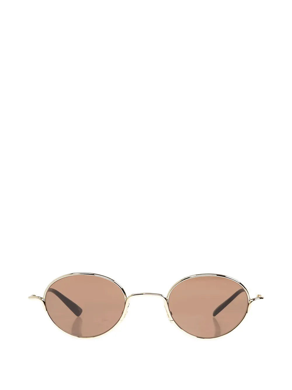 Alexander McQueen Eyewear round-frame sunglasses - Gold